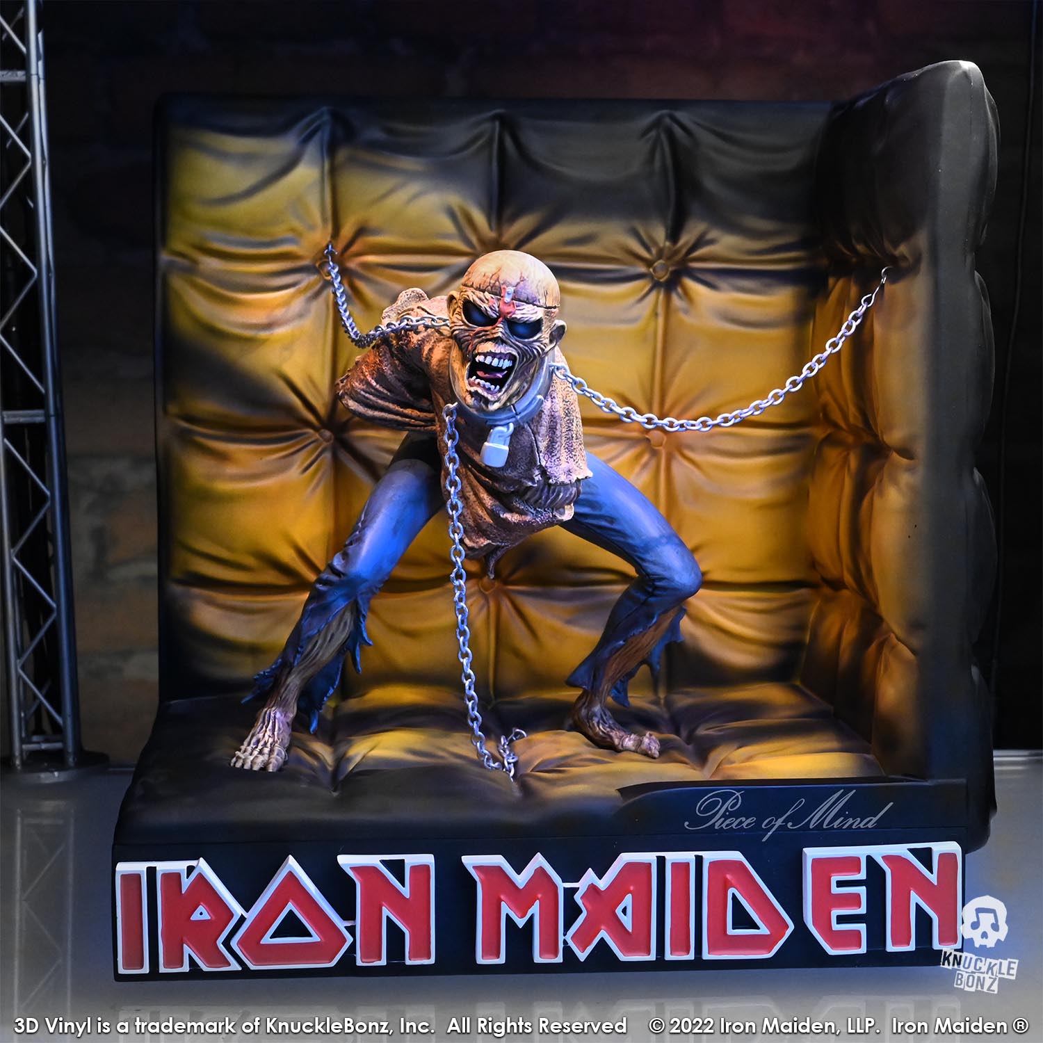Iron Maiden Piece of Mind KnuckleBonz Statue